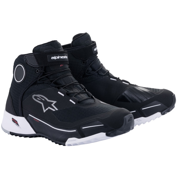 Alpinestars CR-X DRYSTAR RIDING SHOES BLK/WHT 9